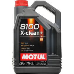 Motul 8100 x-clean+ 5w30 5l [g] Motoröl